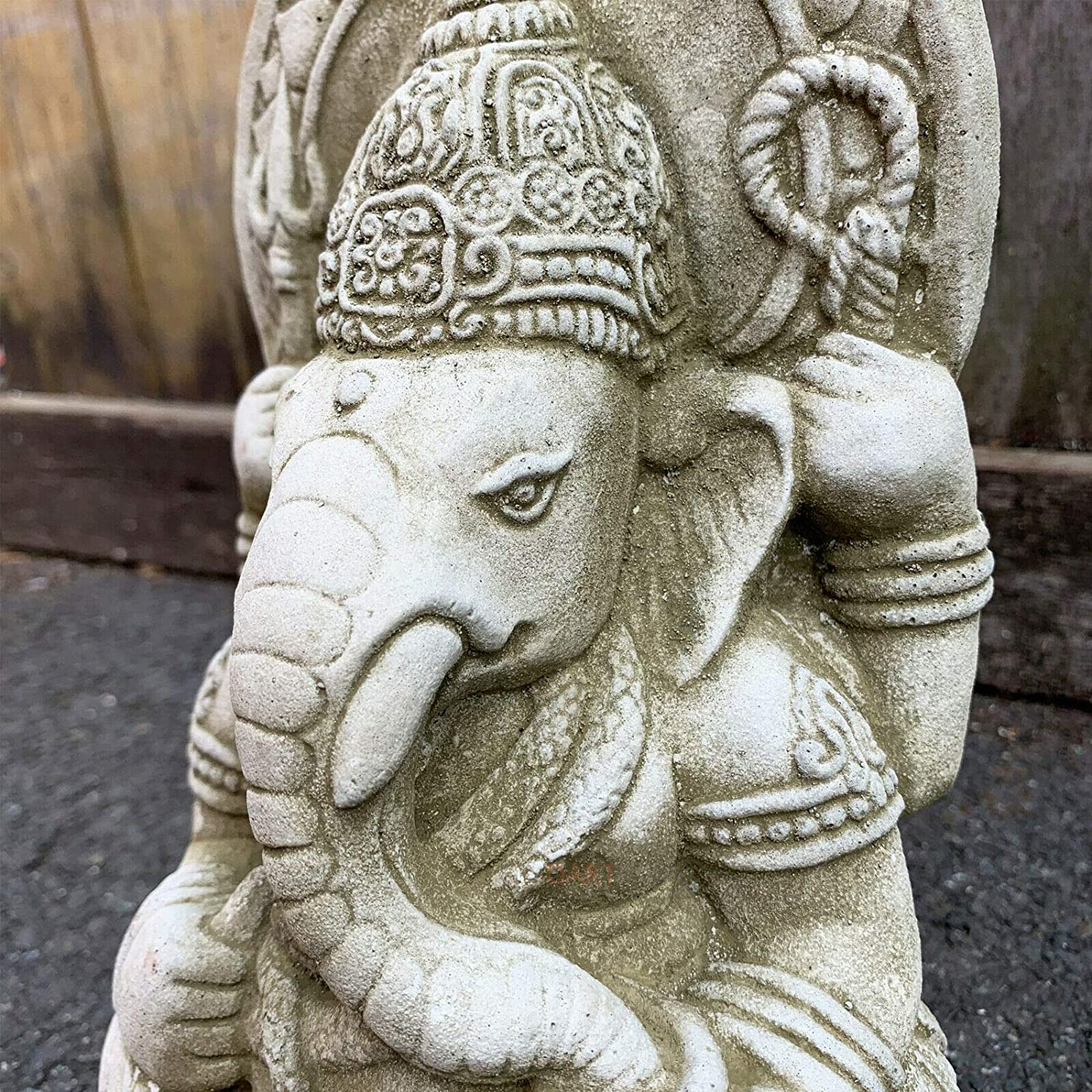 Stone Ganesh Elephant Garden Sculpture