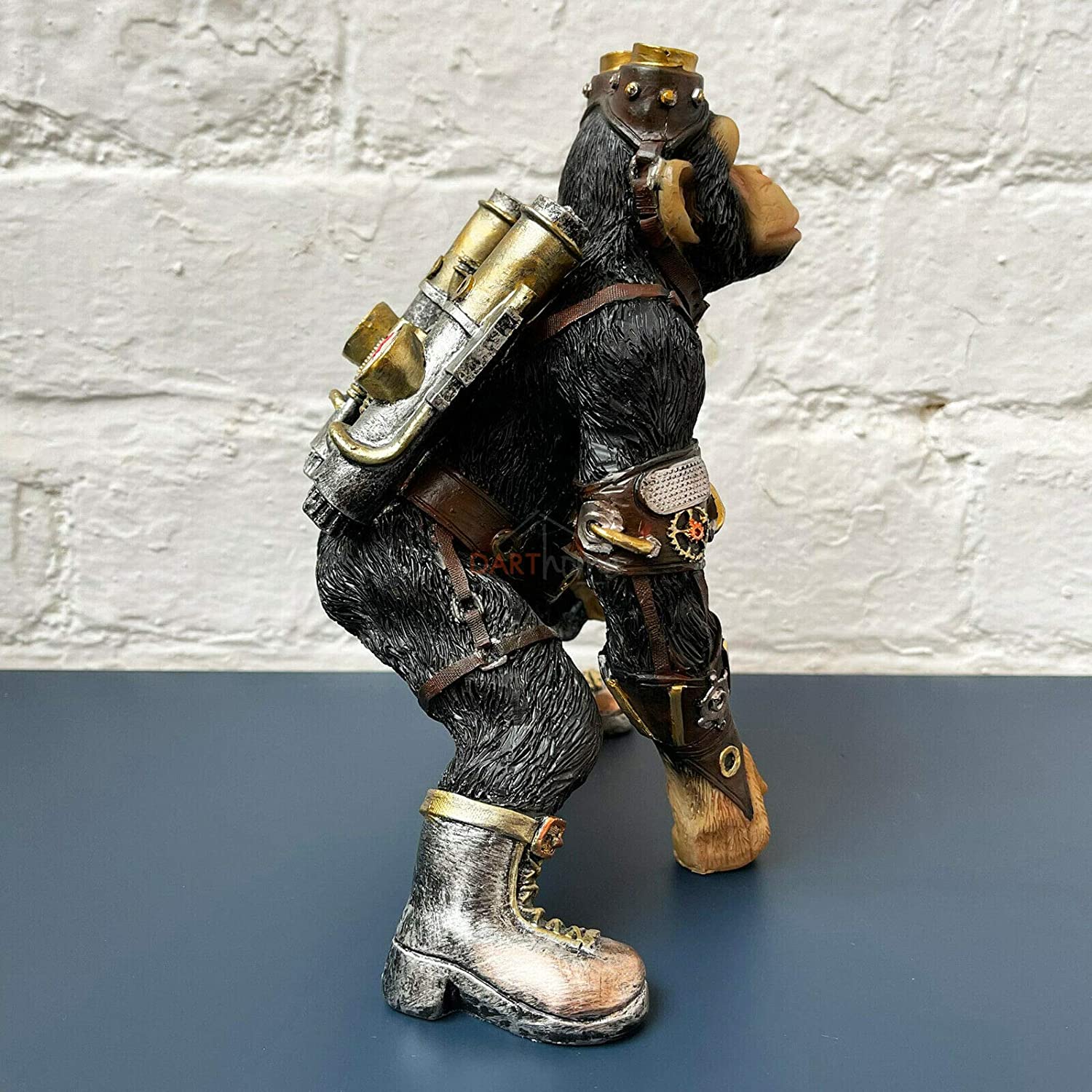 Steampunk Jetpack Monkey Ornament