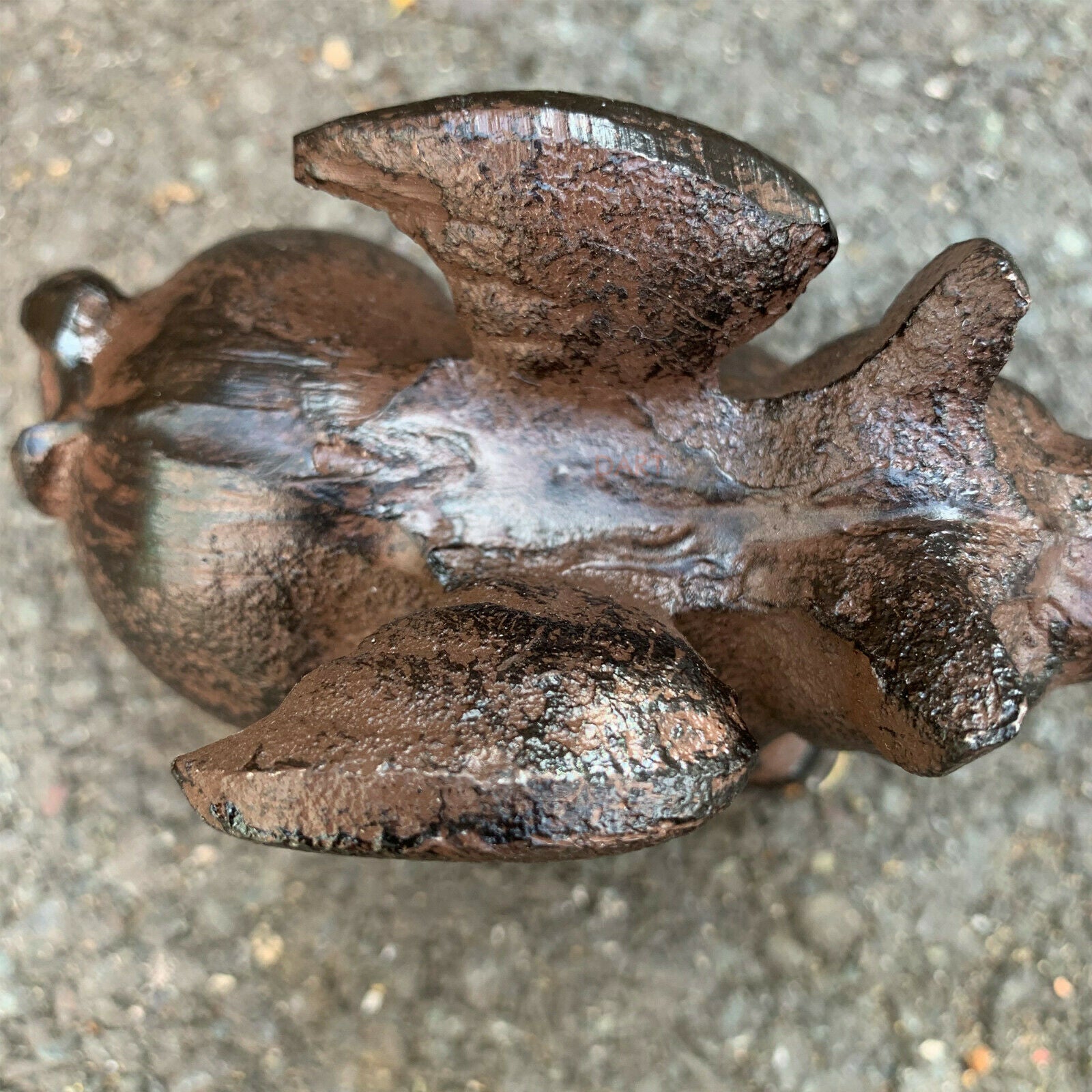 Cast Iron Flying Pig Figurine