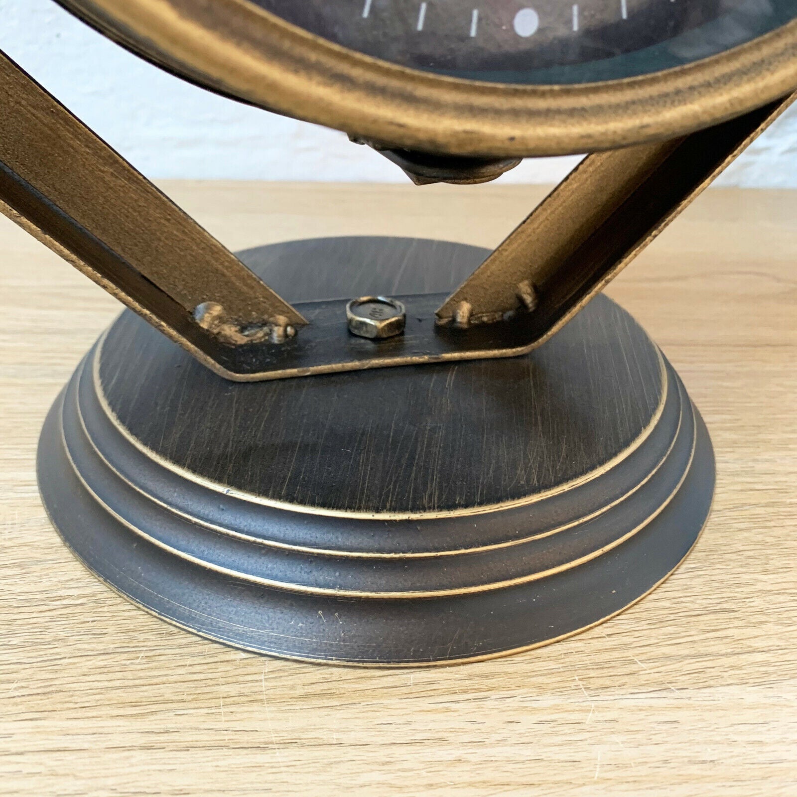 Industrial Metal Searchlight Clock