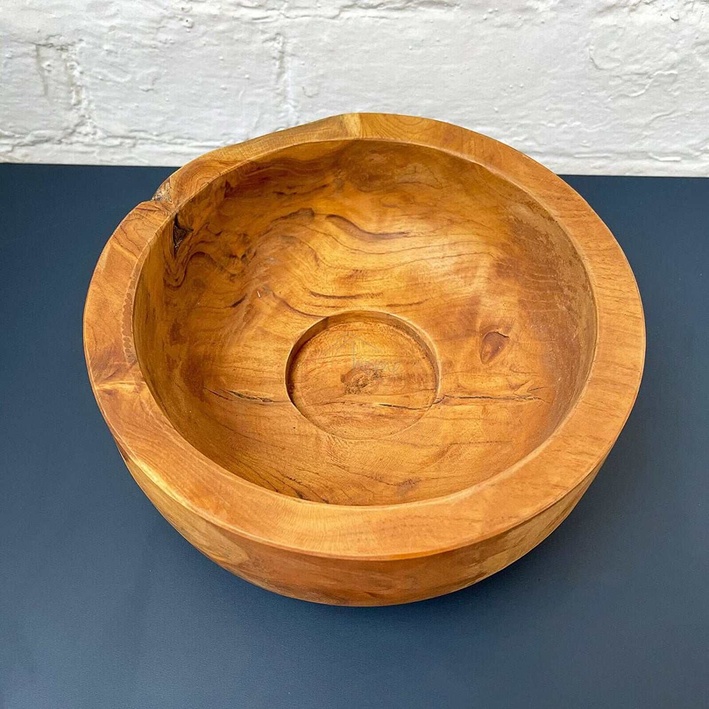 Teak Root Candle Holder Bowl