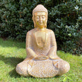 Gold Thai Buddha Garden Statue 50cm