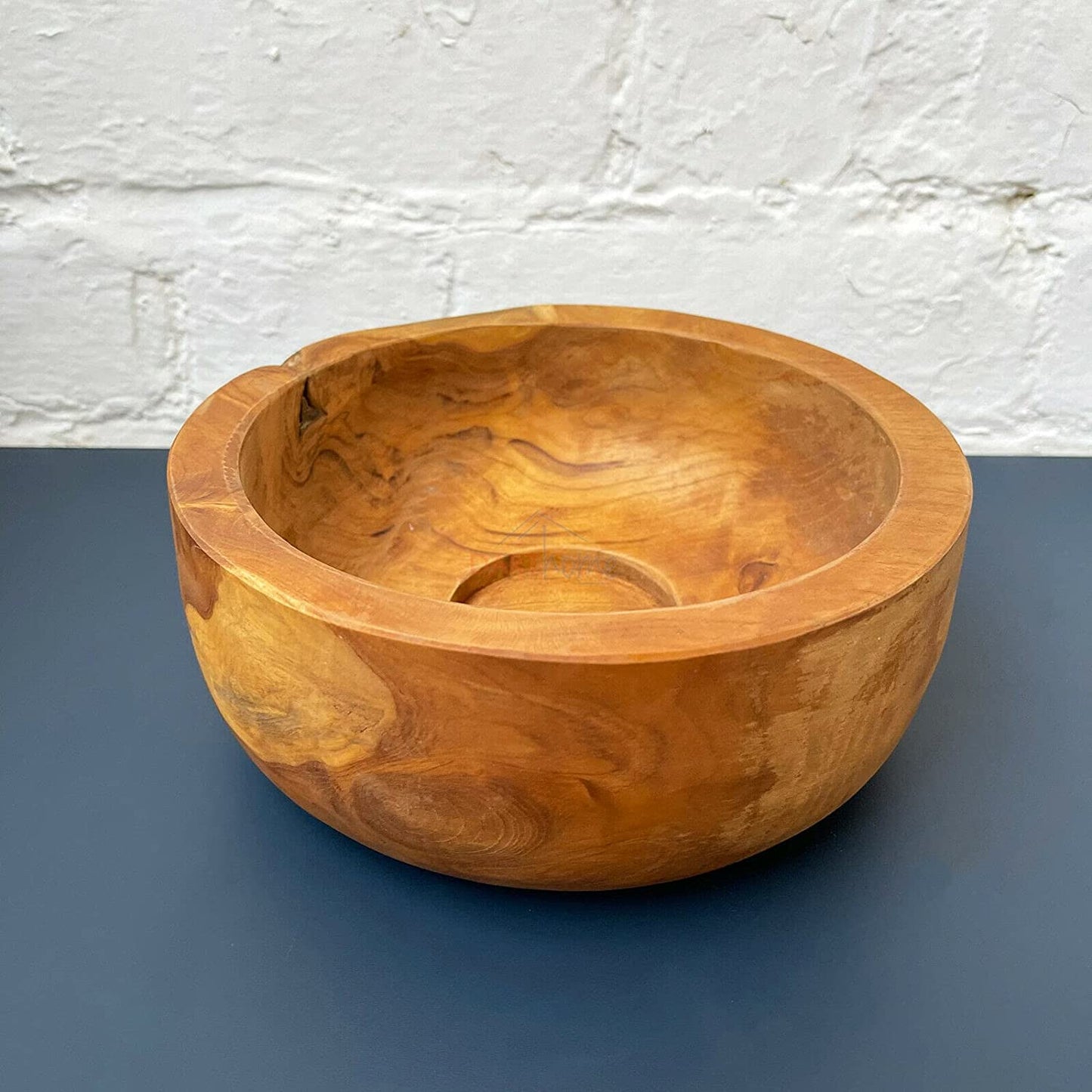 Teak Root Candle Holder Bowl