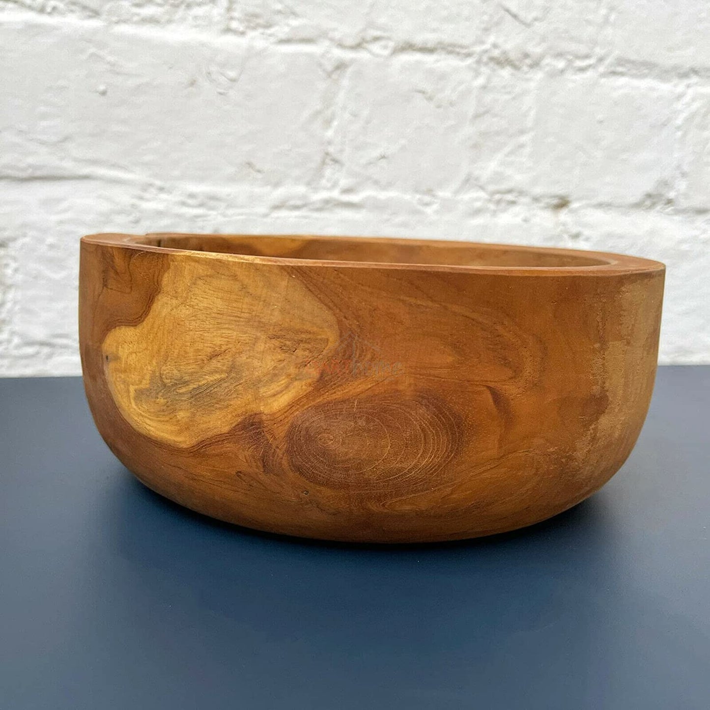 Teak Root Candle Holder Bowl