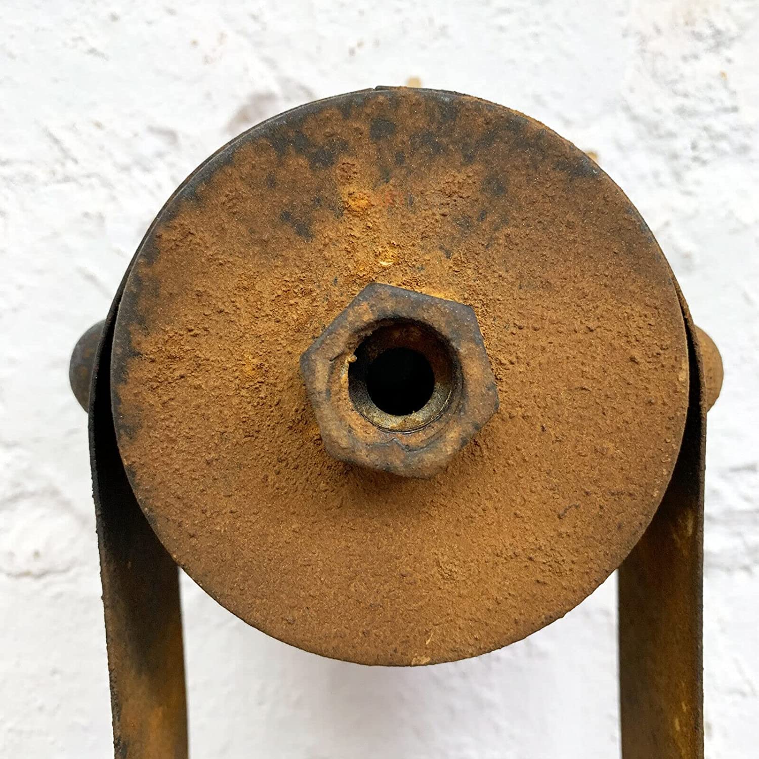 Industrial Rust Factory Wall Clock
