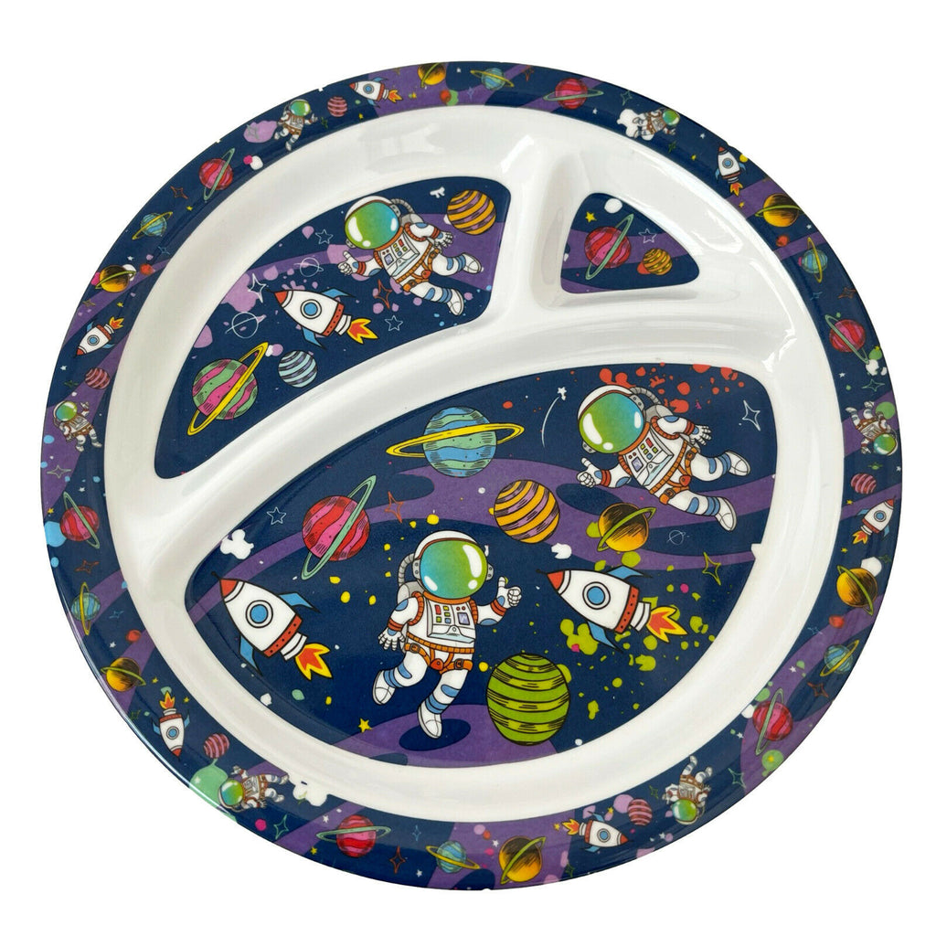 Bamboo Eco Eating Set - Spaceman
