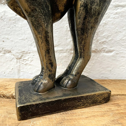 Dehnbare Katze aus Kunstharz, 31 cm