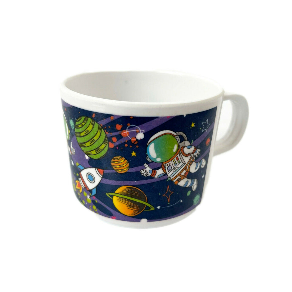 Bamboo Eco Eating Set - Spaceman