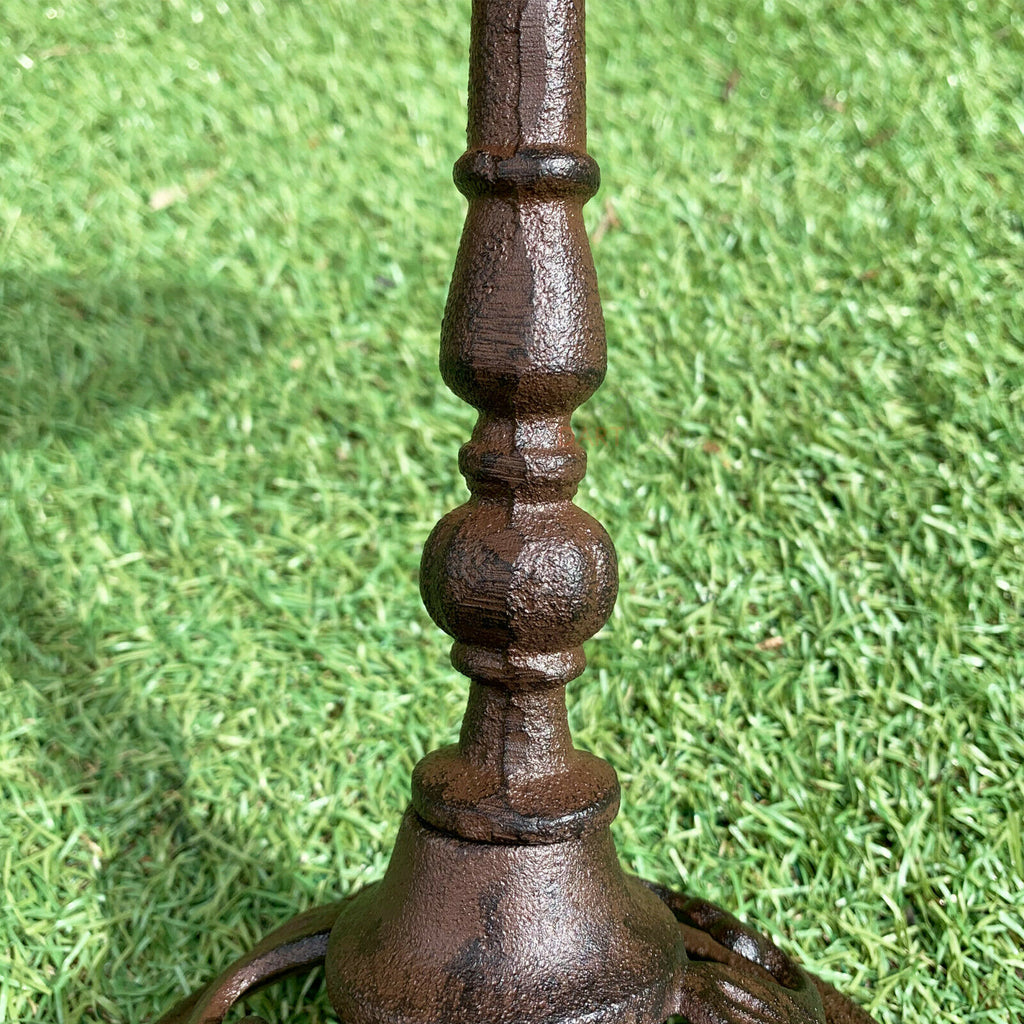 Cast Iron Bird Feeder On Stand