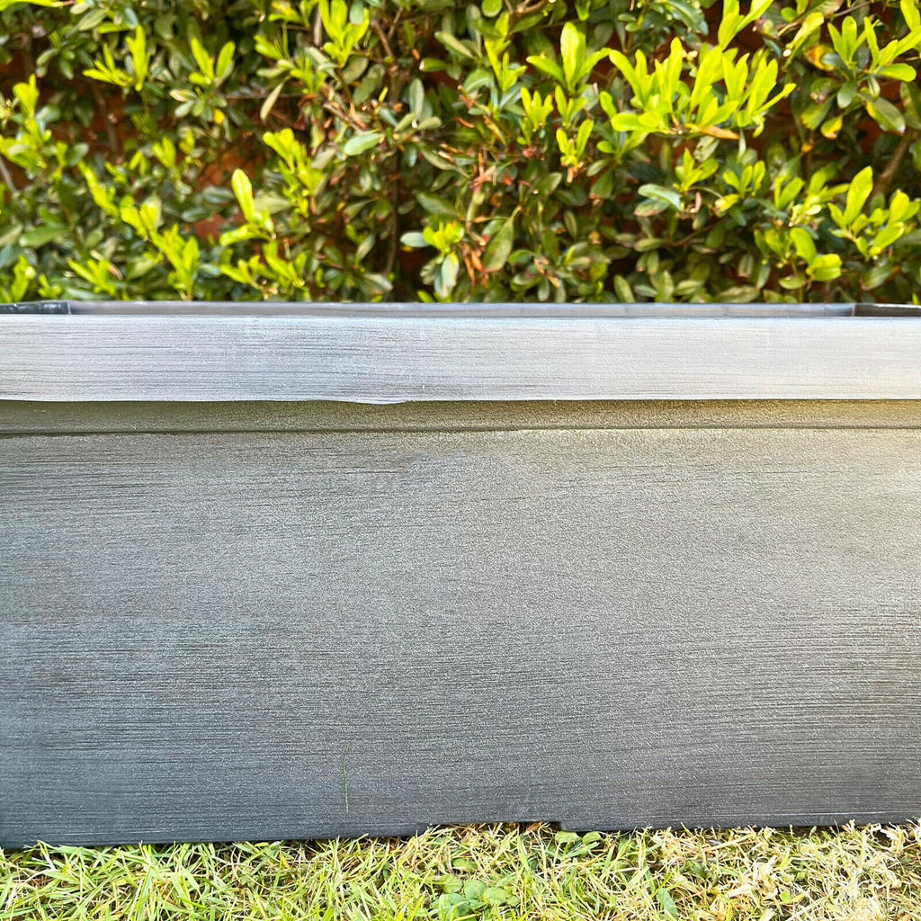 Large Tuscany Black Window Box