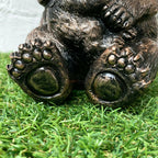 Bronze Panda & Cub Ornament