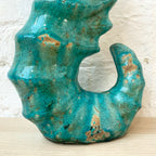 Ceramic Mosaic Blue Sea Horse Ornament