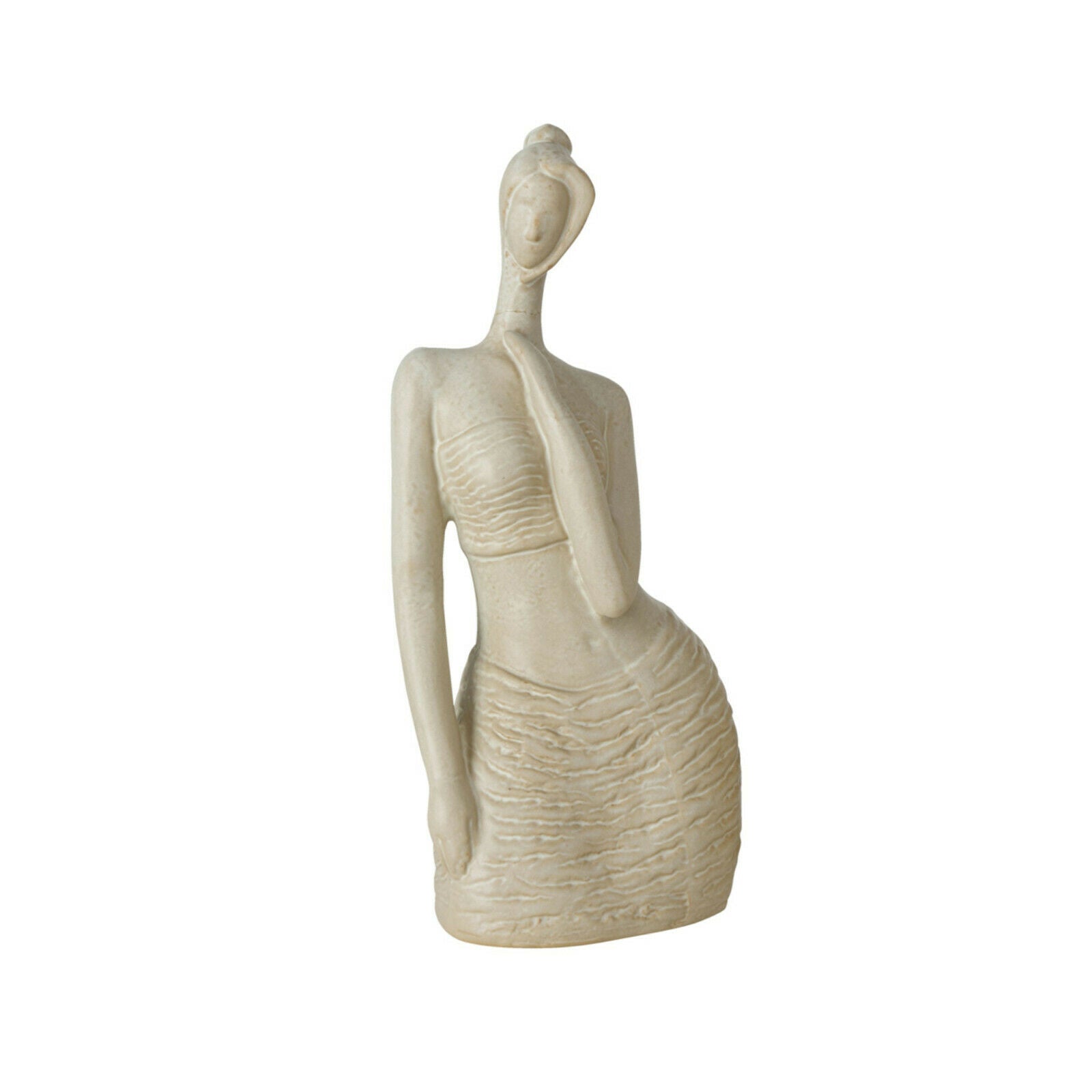 Set Of 2 Stone Bikini Women Figurines