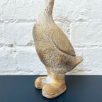 Ente mit Hut Figur klein