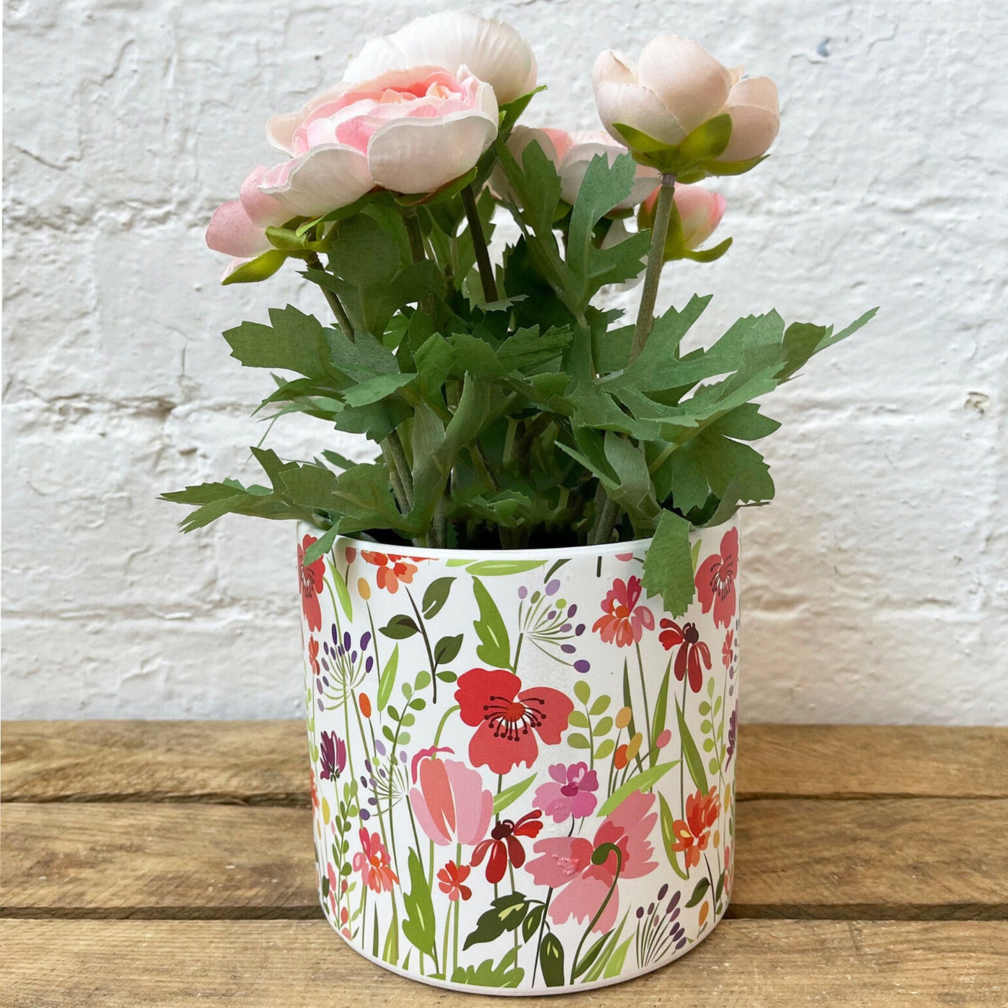 Floral Meadow Plant Pot Holder