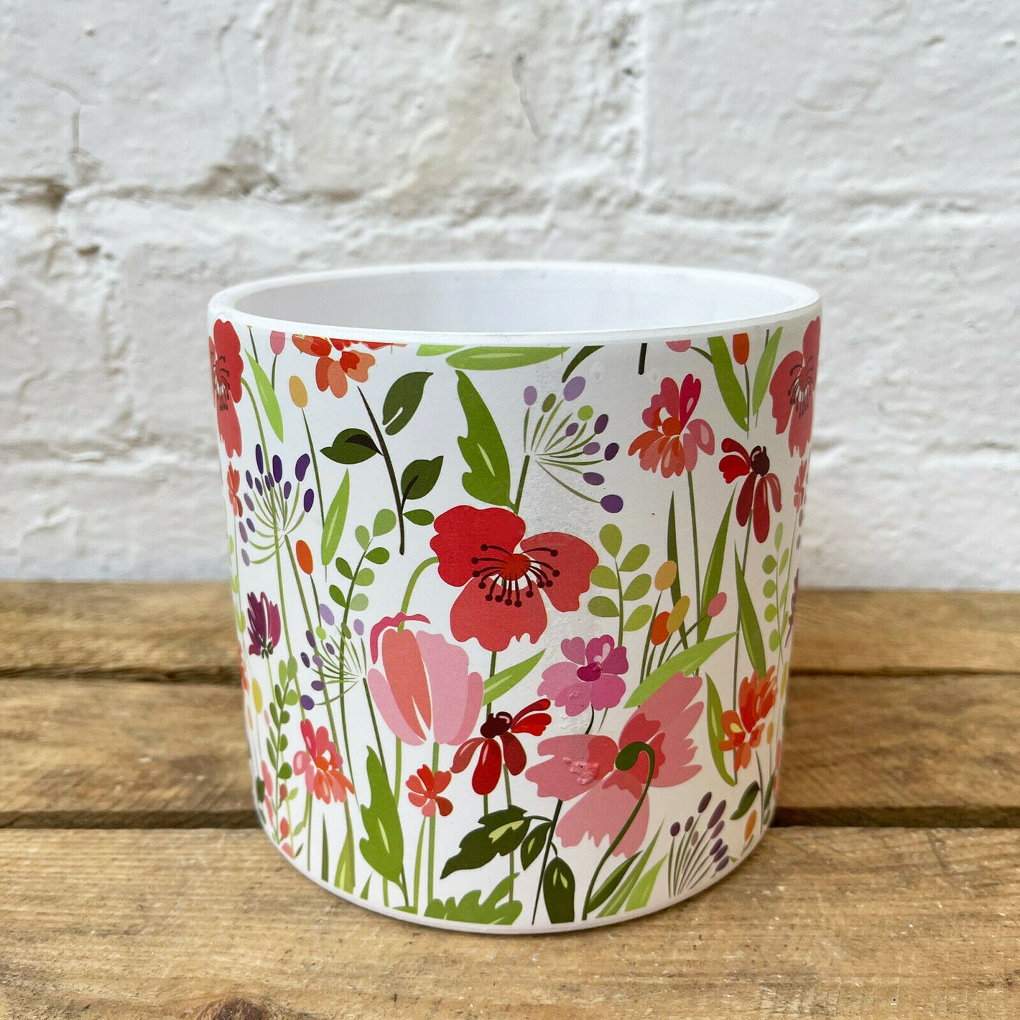 Floral Meadow Plant Pot Holder