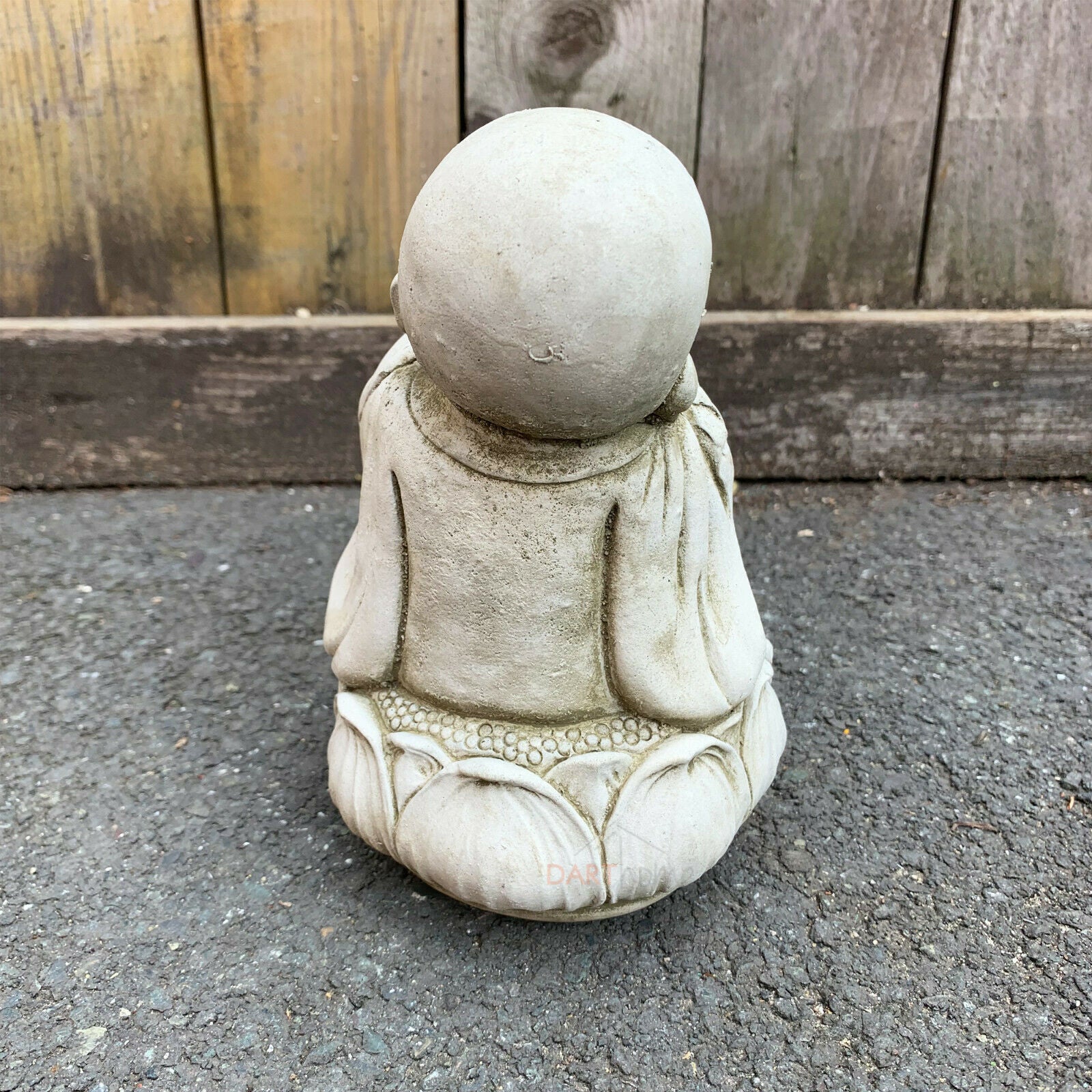 Stone Happy Monk Sculpture