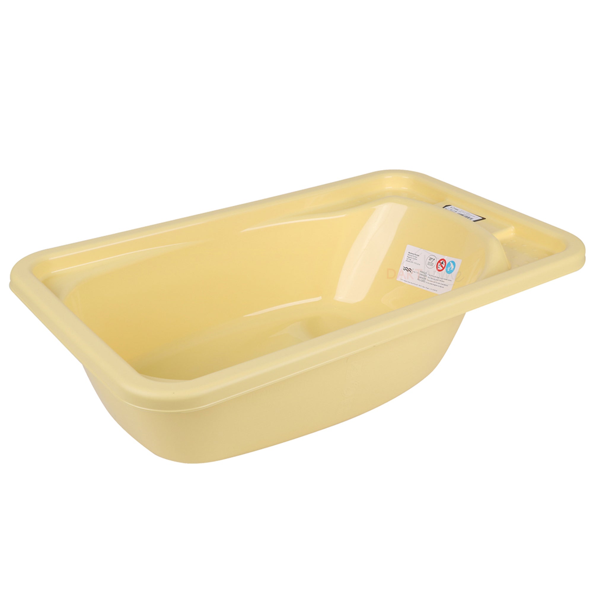Yellow Newborn Baby Bath Tub Large