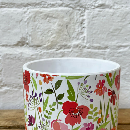 Floral Meadow Plant Pot Holder