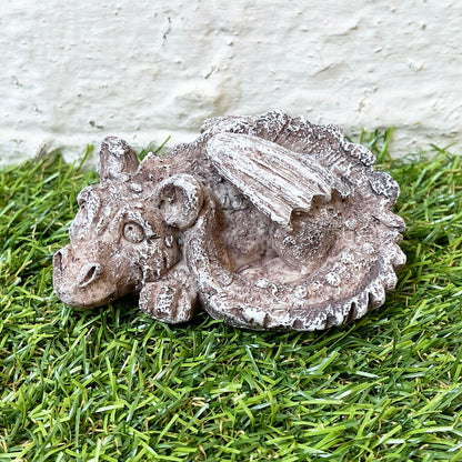 Brown Miniature Dragon Figurine