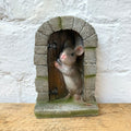 Resin Mouse Door Ornament