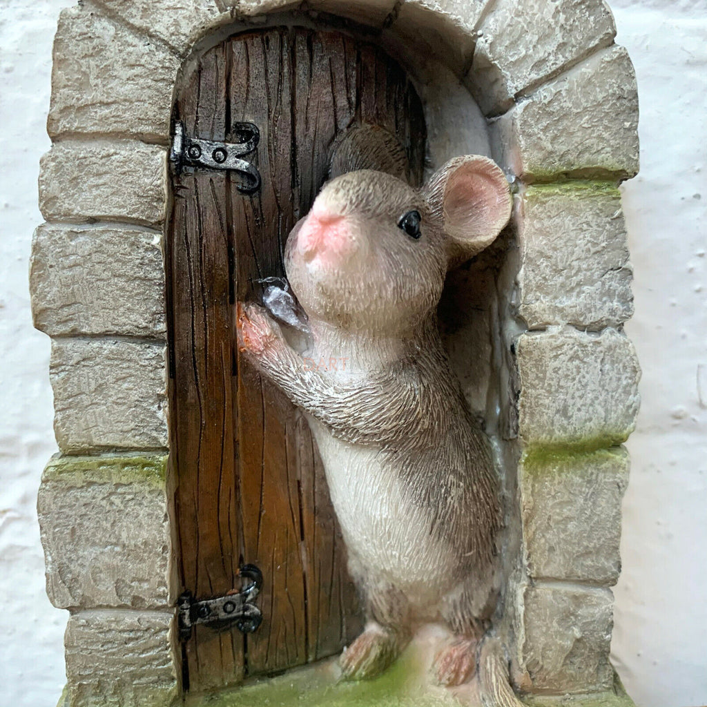 Resin Mouse Door Ornament