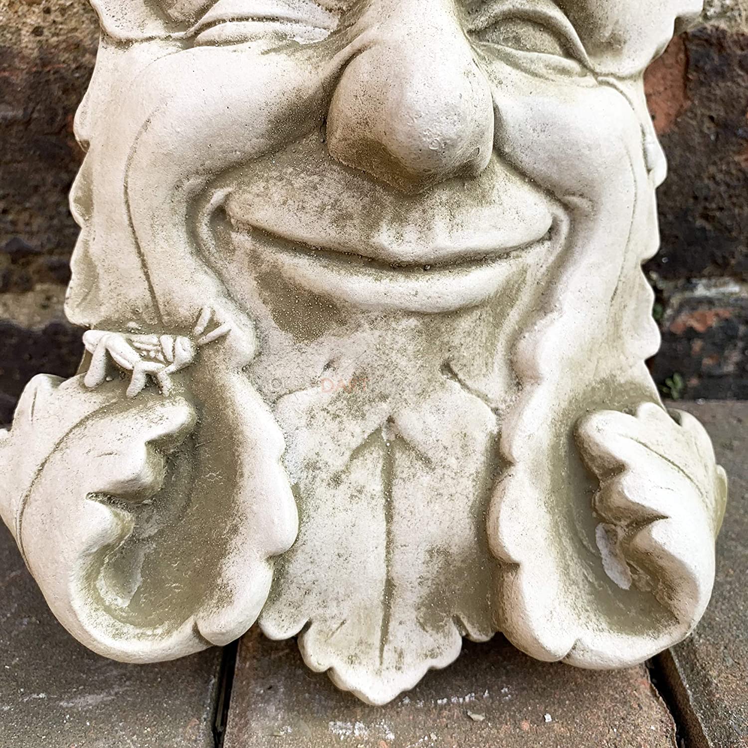 Stone Winking Greenman Plaque