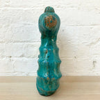 Ceramic Mosaic Blue Sea Horse Ornament