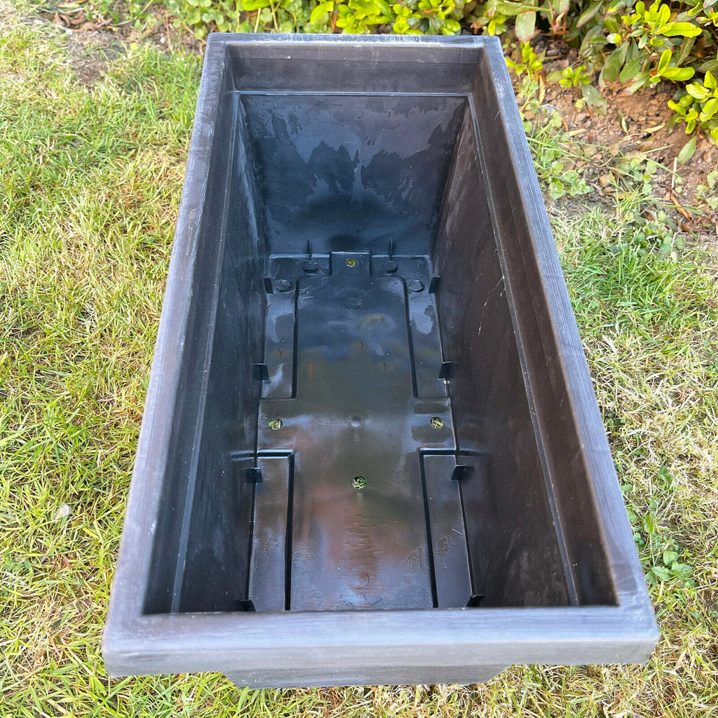 Large Tuscany Black Window Box