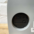 25th Silver Anniversary Love Heart Clock