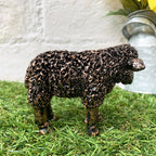Bronze Miniature Sheep Figurine