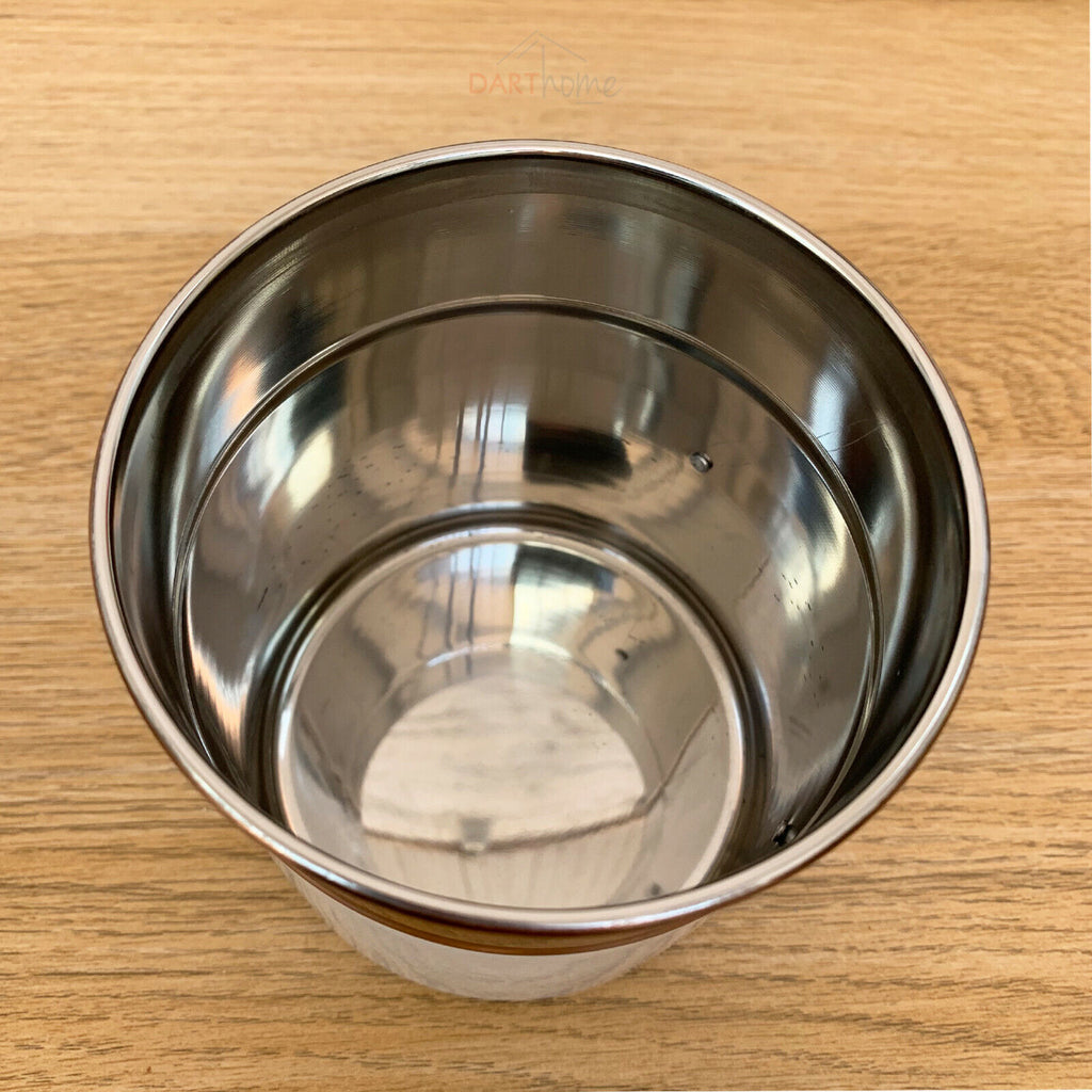 Copper & White Tea Coffee Sugar Storage Canisters