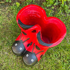Red Ladybird Boots Planter