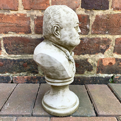 Stone Winston Churchill Bust Statue 5kg