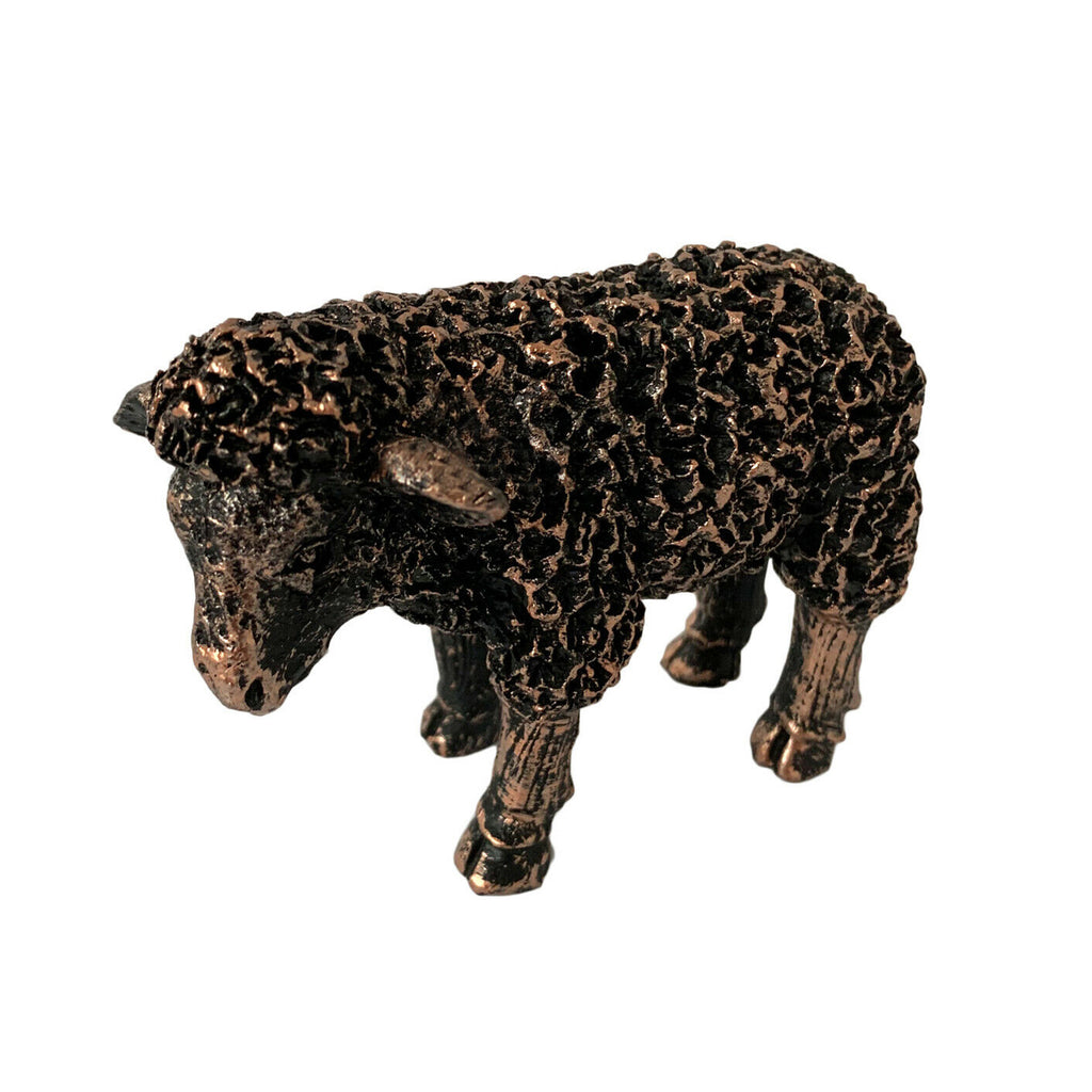 Bronze Miniature Sheep Figurine