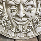 Stone Wiccan Face Wall Plaque