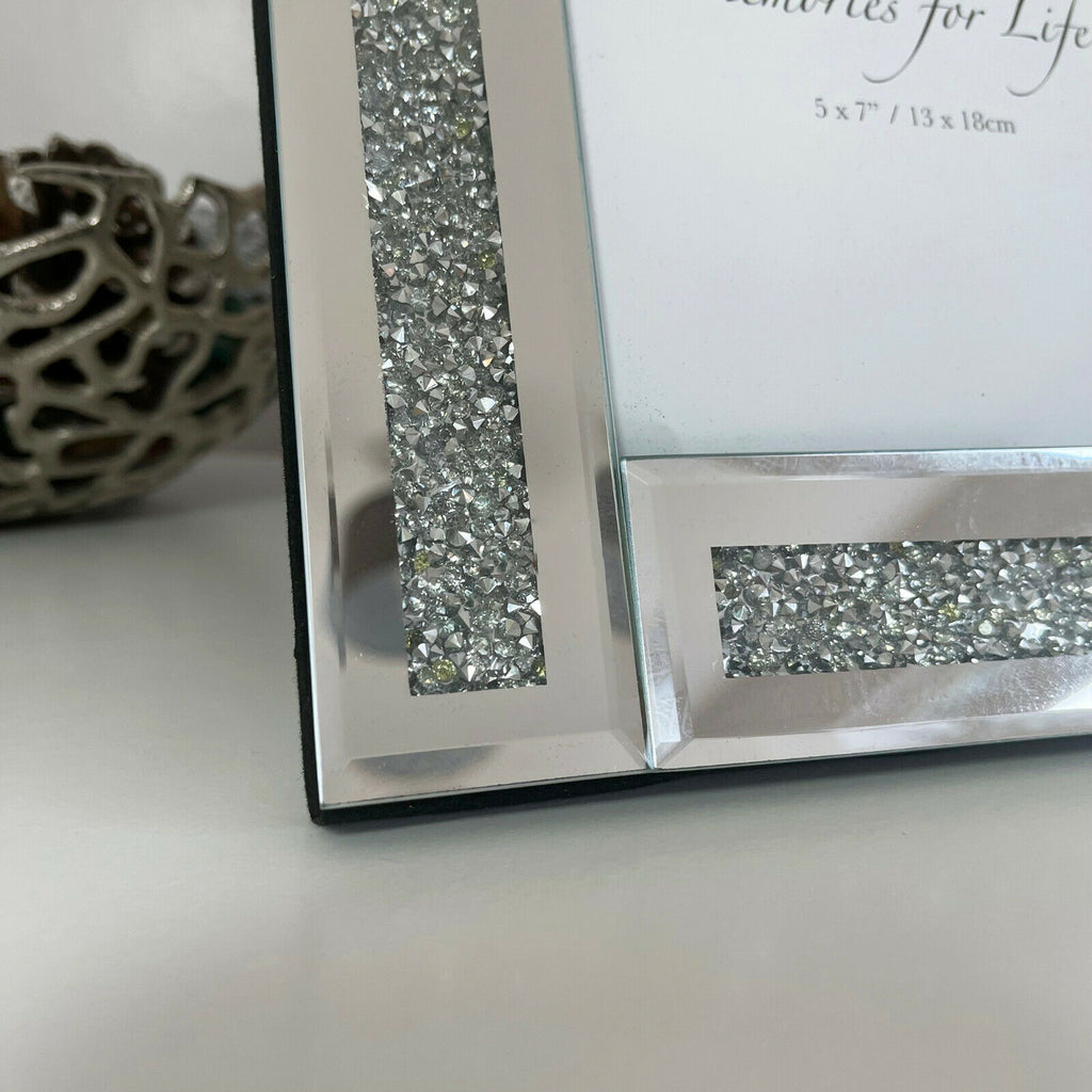 5x7" Crushed Diamond Photo Frame