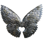Silver Angel Wings Wall Art
