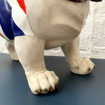 Britisches Bulldoggen-Ornament mit Union Jack