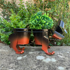 Boggly Sausage Dog Pflanzgefäß aus Metall
