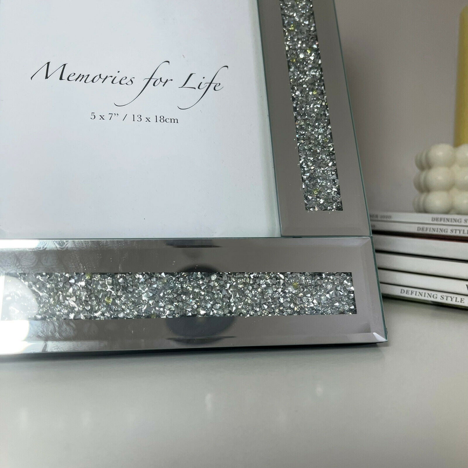 5x7" Crushed Diamond Photo Frame
