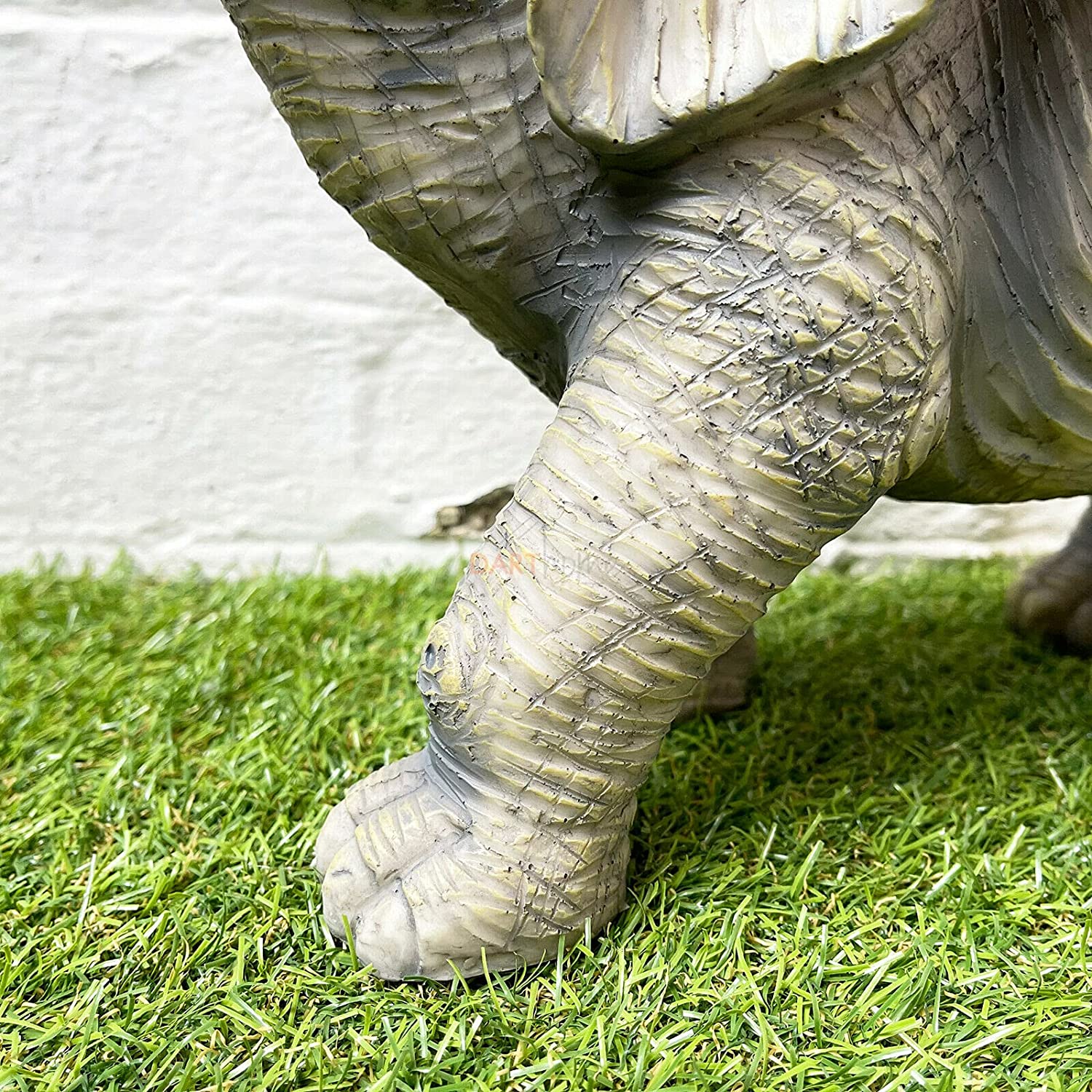 Grey African Elephant Garden Sculpture