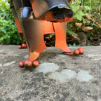 Boggly Sausage Dog Pflanzgefäß aus Metall