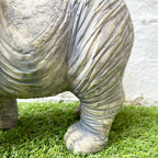 Grey African Elephant Garden Sculpture