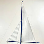 White Sailing Yacht Collectable Model Ornament 66cm