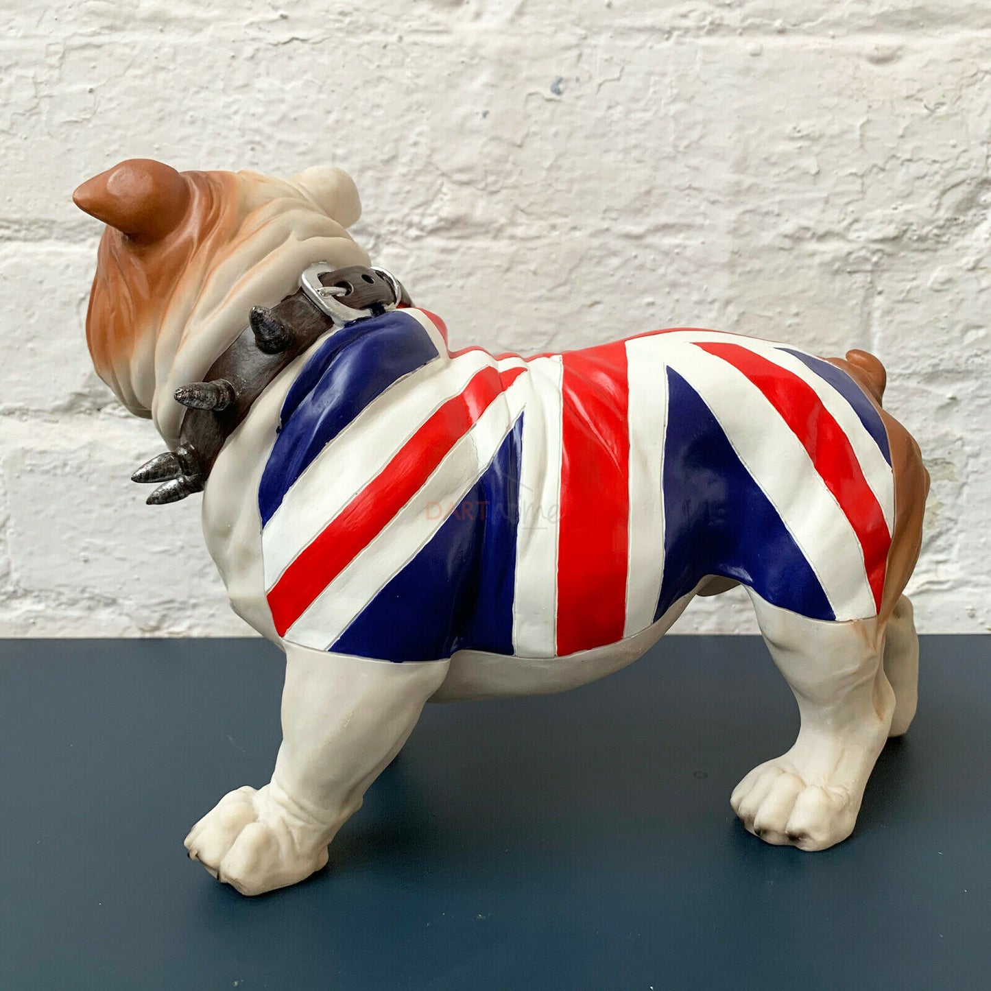 Britisches Bulldoggen-Ornament mit Union Jack