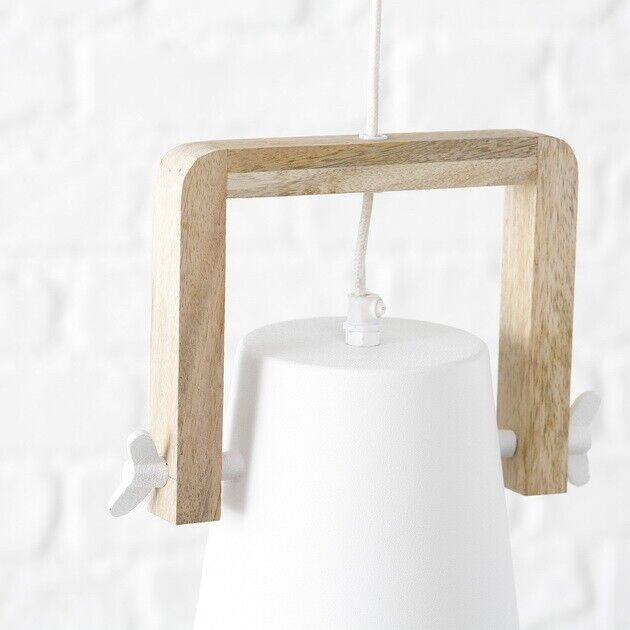 White Cylinder Pendant Ceiling Light Fixture