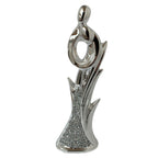 Ceramic Silver Sparkle Couple Figurine