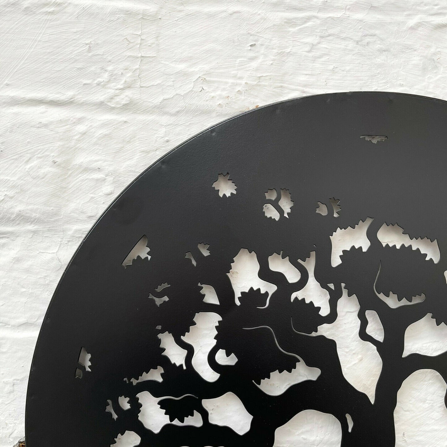 Black Silhouette Tree Of Life Wall Art