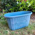 Home Sweet Home Oval Garden Trough Planters 29cm